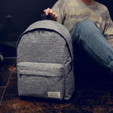 Canvas Backpack School College Student Bag Men Women