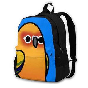 Sun Conure School Bag Big Capacity Backpack Laptop 15 Inch
