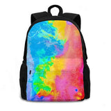 Holographic Happiness Backpack by Matilda Bishop
