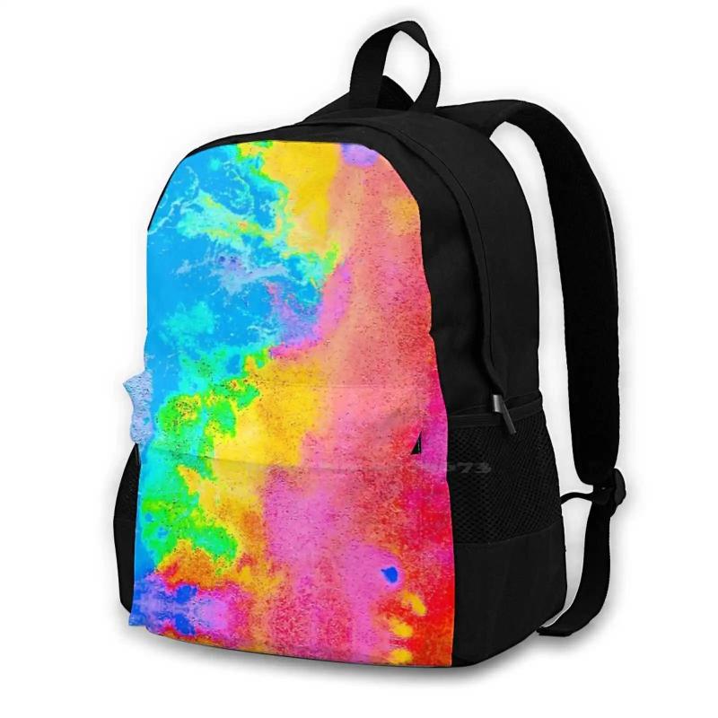Holographic Happiness Backpack by Matilda Bishop