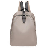 Solid Women's Casual Backpack - Large Capacity Travel Bag
