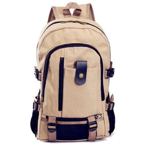 Canvas Backpack Large Capacity Bag for Women & Men