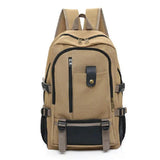 Canvas Backpack Large Capacity Bag for Women & Men