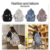 Shoulder Backpack Multi-pocket Casual Backpack Large Capacity Student Knapsack
