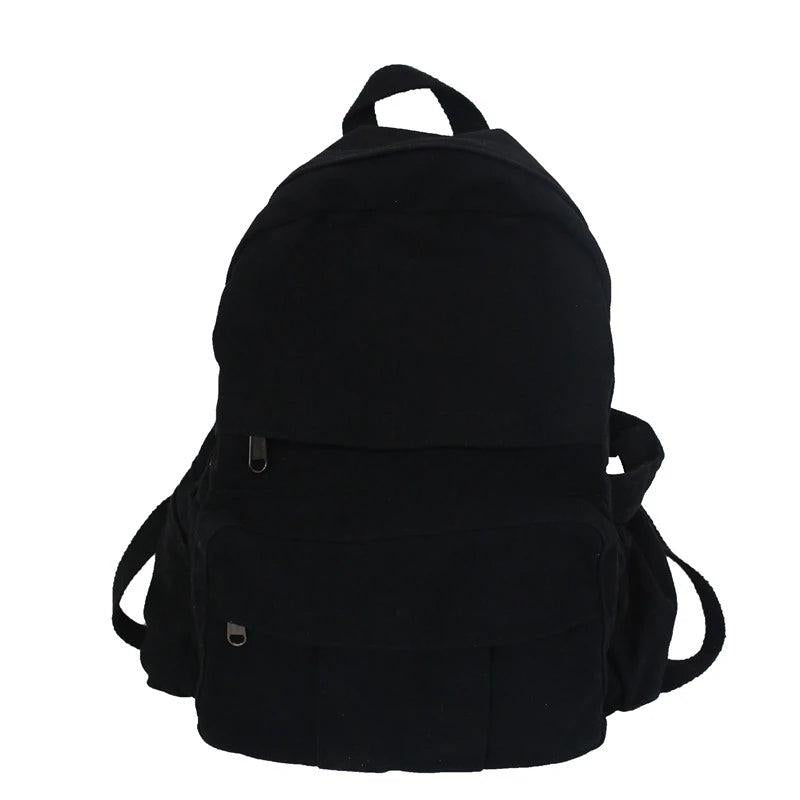 High Capacity Travel Backpack Laptop Canvas Women Backpack Female Schoolbag
