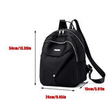 Soft Female Backpack Oxford Shoulder Bags Outdoor Travel Backpack
