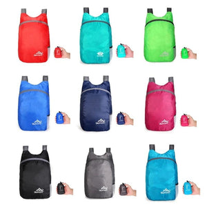 15L Packable Outdoor Backpack Lightweight Folding Travel Daypack