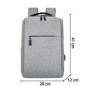 Waterproof Business Backpack Men USB School Backpacks 15.6 Inch