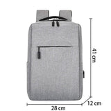 Waterproof Business Backpack Men USB School Backpacks 15.6 Inch