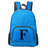 Packable Lightweight Outdoor Daypack with Letter Pattern for Men