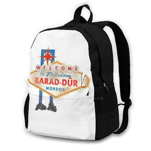 Barad Dur Travel Laptop Bagpack Bags Orcs Mordor