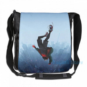 Funny Graphic Miles Morales USB Charge Backpack