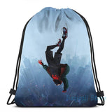 Funny Graphic Miles Morales USB Charge Backpack