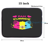 Pan Purride USB Charge Backpack for Pansexuals