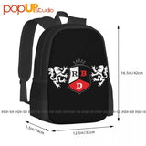 Rbd Rebelde Backpack Large Capacity Bookbag Training School Bag