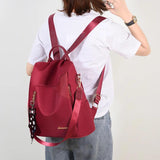 Waterproof Oxford Cloth School Bags for Teenage Girls Ladies Shoulder Bags