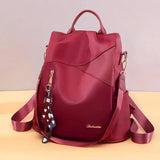 Waterproof Oxford Cloth School Bags for Teenage Girls Ladies Shoulder Bags