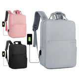 15.6 Inch USB Charging Backpack Large Travel Bag