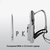 Nylon Ultra-thin Men's Backpack Anti-theft Thin 15' Laptop Man Bag