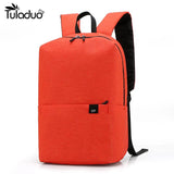 Anti-theft USB Backpack 12 Inch Laptop Women Backpacks High Female Men's Bag