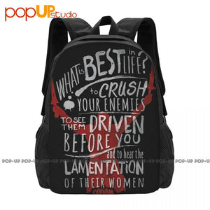 Conan The Barbarian Adventure Film Backpack
