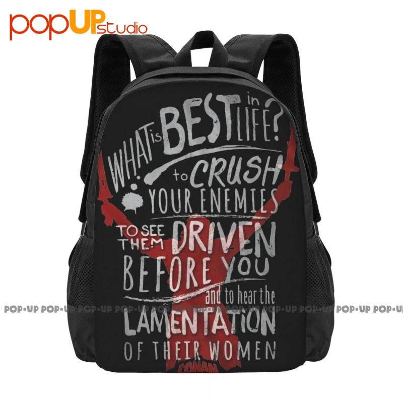 Conan The Barbarian Adventure Film Backpack