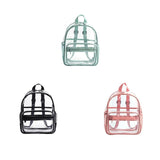 Transparent PVC Backpack Casual Summer Bag Large Capacity Schoolbag
