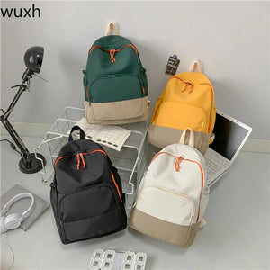 Neutral Style Schoolbags Multi-functional Laptops Backpacks