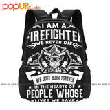 Firefighter Fireman Backpack Large Capacity School Softback 3D Printing
