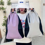 Women's Waterproof Drawstring Backpack for Sports Yoga Fitness