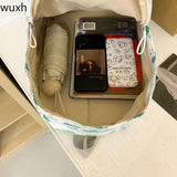 Fruit Graffiti Schoolbag Waterproof Travel Bag