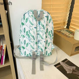 Fruit Graffiti Schoolbag Waterproof Travel Bag