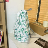 Fruit Graffiti Schoolbag Waterproof Travel Bag