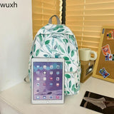 Fruit Graffiti Schoolbag Waterproof Travel Bag