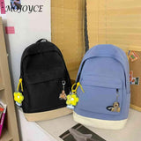 Nylon Backpack Large Capacity Casual College Backpack