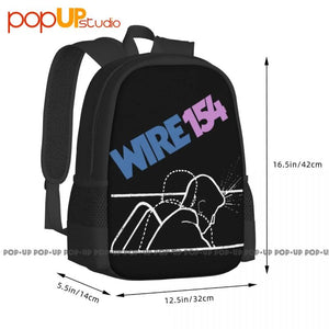 Punk Backpack Large Capacity Gym Portable 3D Printing