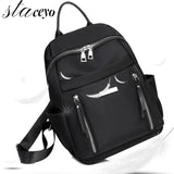 Waterproof Women's Backpack Oxford Cloth Teenager Rucksack Adjustable Travel Bag