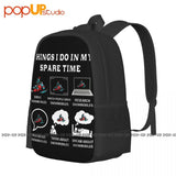 Snowmobiling Backpack Large Capacity Softback Gymnast Bag
