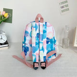 Harajuku Style Women Backpack Large Capacity Storage Backpacks For Girls Print T