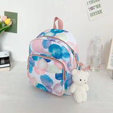 Harajuku Style Women Backpack Large Capacity Storage Backpacks For Girls Print T