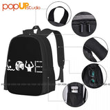 Love Water Polo Coye Backpack Large Capacity Schoolbag Storage Bag