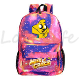 Cartoon Mikecrack School Backpack for Students