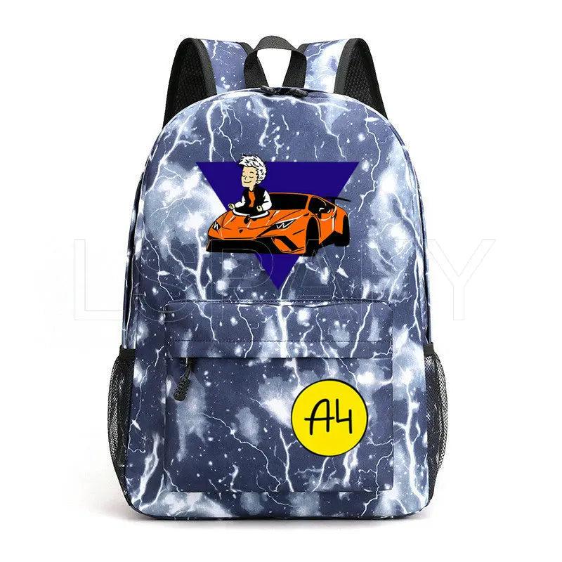 Vlad A4 Printing School Backpack for Teenagers
