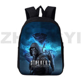 S.T.A.L.K.E.R. 2 Heart 3D Backpack Laptop College Men Packbag