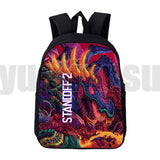 Standoff 2 3D Backpack Boys Girls High Mochila Men Women Anime Travelbag