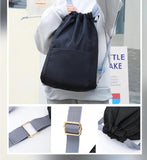 Drawstring Backpack Women Men Girls Sports Basketball Bag Lightweight