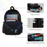 Saint 12 Laurent Lips Backpack Beach Gym Tote School Sport Bag