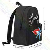 Saint 12 Laurent Lips Backpack Beach Gym Tote School Sport Bag