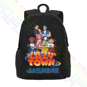 Lazy Town Stephanie Sportacus Backpack Shoe Bag