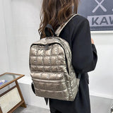 Women's Mummy Bag Autumn Winter Space Cotton Backpack
